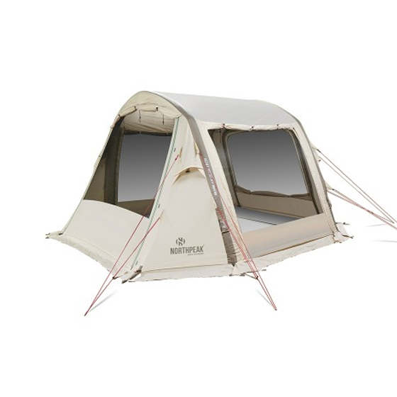 [노스피크] 2022 에어 도킹 쉘터 소이밀크 텐트